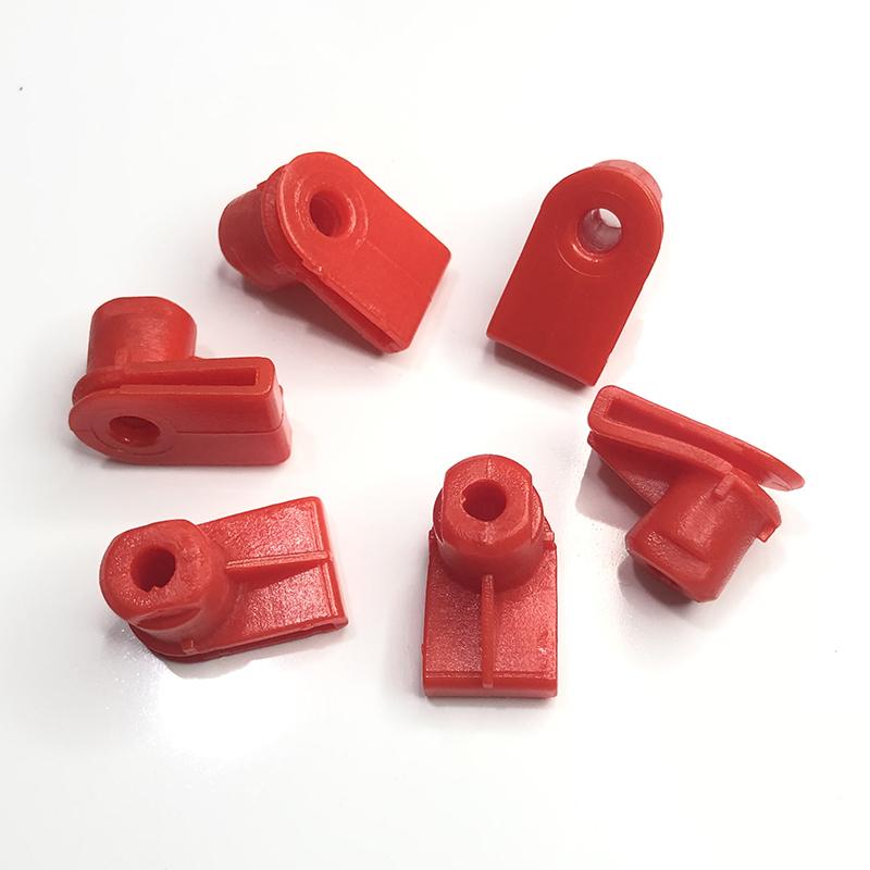 20pcs Auto Clips For BMW 07147212877 Grommet Nut for Screws- X1 & 1-Series Centre Console Clips Red Plastic Car Fastener