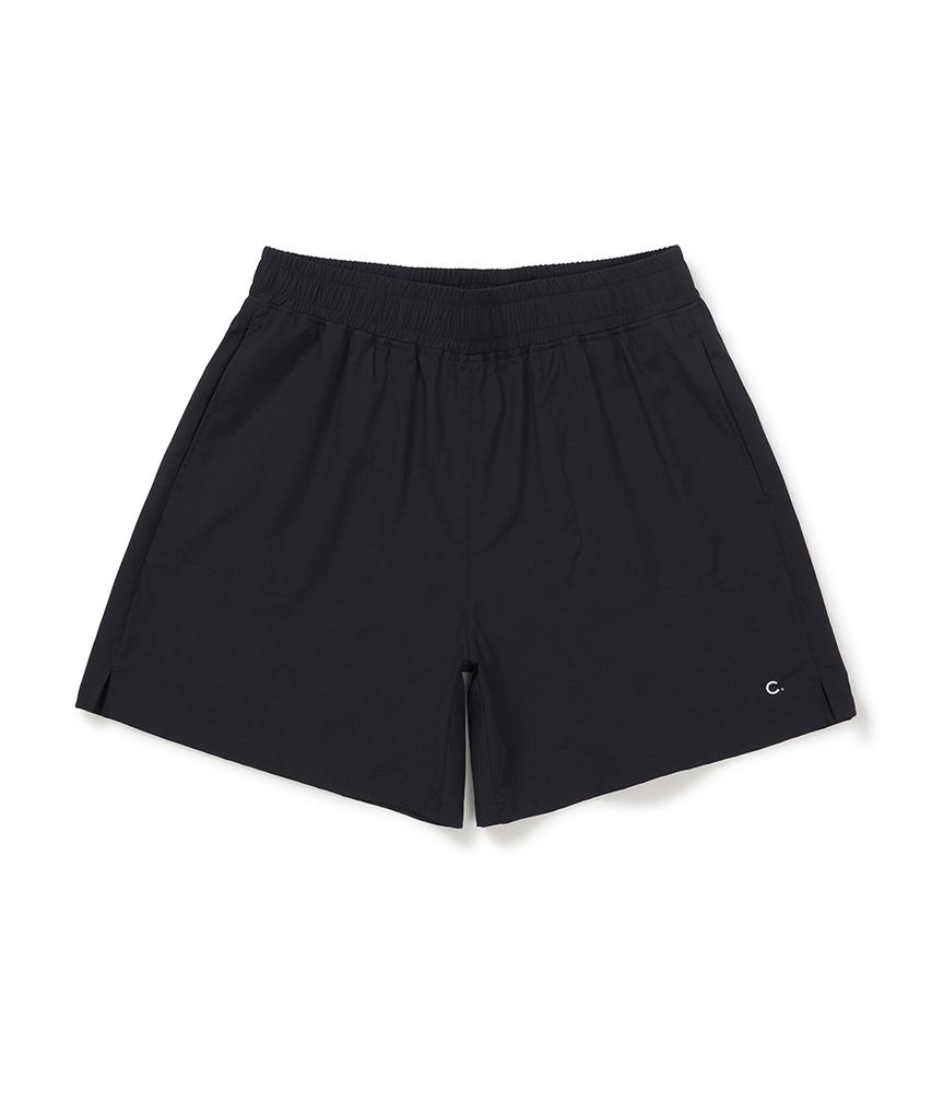 CLOVE [26Sm Clove] Poly-Span Relaxed Fit Shorts_Men (Black)