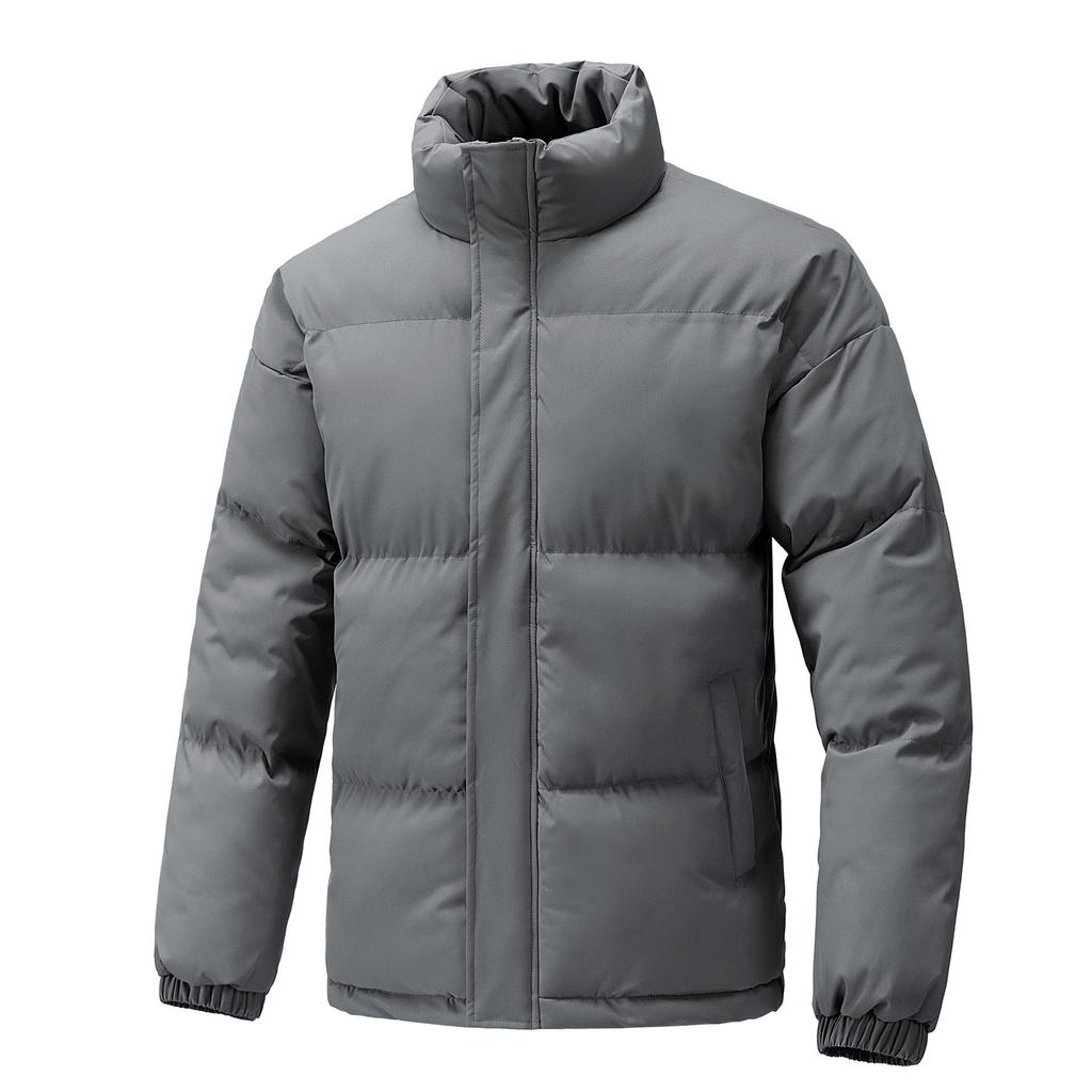 Men's Plus Size M-8XL Winter Cotton Hooded Puffer Jacket - Thick, Loose Fit for Couples