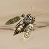 Creative Insect Decor Figurine Mechanical Metal Assembly Model Home Office Gear DIY Craft Desktop Decor Collectible Gift