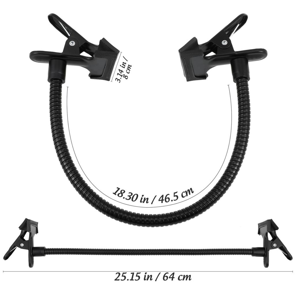 POPETPOP Folder Flexible Hose Hose Bracket Clip Clip Arm Spring Clamp Gooseneck Clip Studio, IV02A50444AF07O