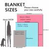 Purple Sailor Uniform Girl Anime-Style Flannel Throw Blanket – Soft, Cozy, And Vibrant Digital Print On Lightweight Polyester
