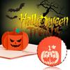 Wütend Halloween Papier Skulptur Stereo Grußkarte Geschenk