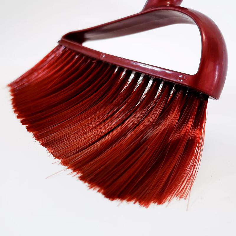 JNL Household Soft Bristle Broom and Dustpan Set