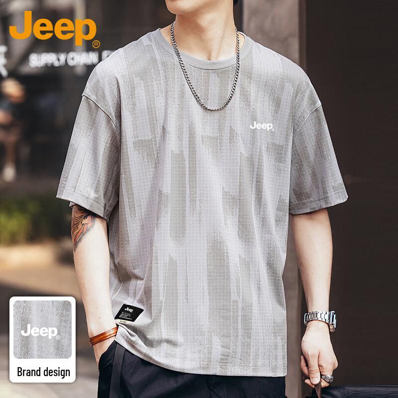 

JEEP Men s Ice Silk Quick-Dry Short Sleeve T-Shirt 2XL