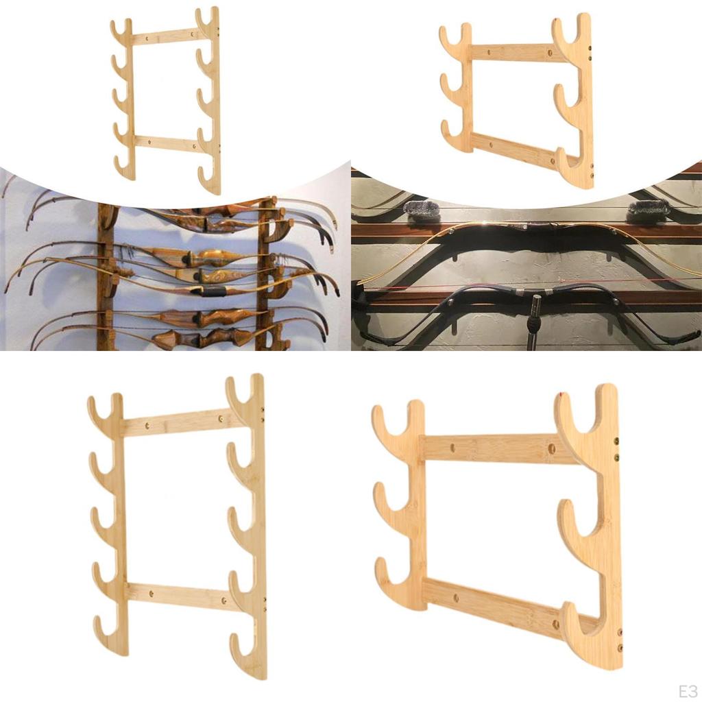 Bow Rack Wall Holder Classical Space Saving for Shopping Malls Retail Stores