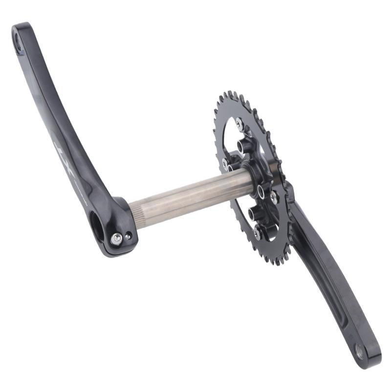 RACEWORK XT Hollowtech Mtb Crank Arms For Bicycle Crankset Integrated Candle Pe 2 Crowns Mountain Bike Connecting Rods 104