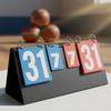 Portable Flip Scoreboard Multi-Sport Flip Scoreboard Score Flipper Easy To Read Game Counter Double-Sided Numbers For Coaches