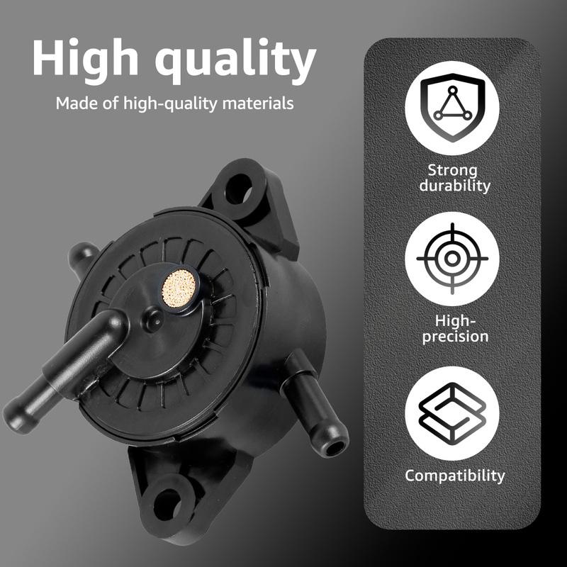 Fuel Pump and Filter Kit Compatible with FR541/600/651/691/730V Plastic Shell Engine Lawn Mower Fuel Pump Replacements
