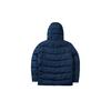 Li Ning Basketball Series Casual Sports Hooded Warm Down Jacket Men jackets Deep-Water-Duck-Blue AYMP031-5