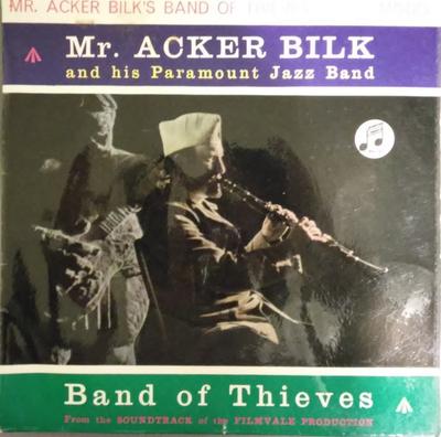 7inch Record MR. ACKER BILK  HIS PARAMOUNT JAZZ  Band Of Thieves SEG8178 COLUMBIA UK Jazz Used