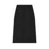 New ORIGINALE Casual Long Skirt Women's Jet Black F51W529311F-BK