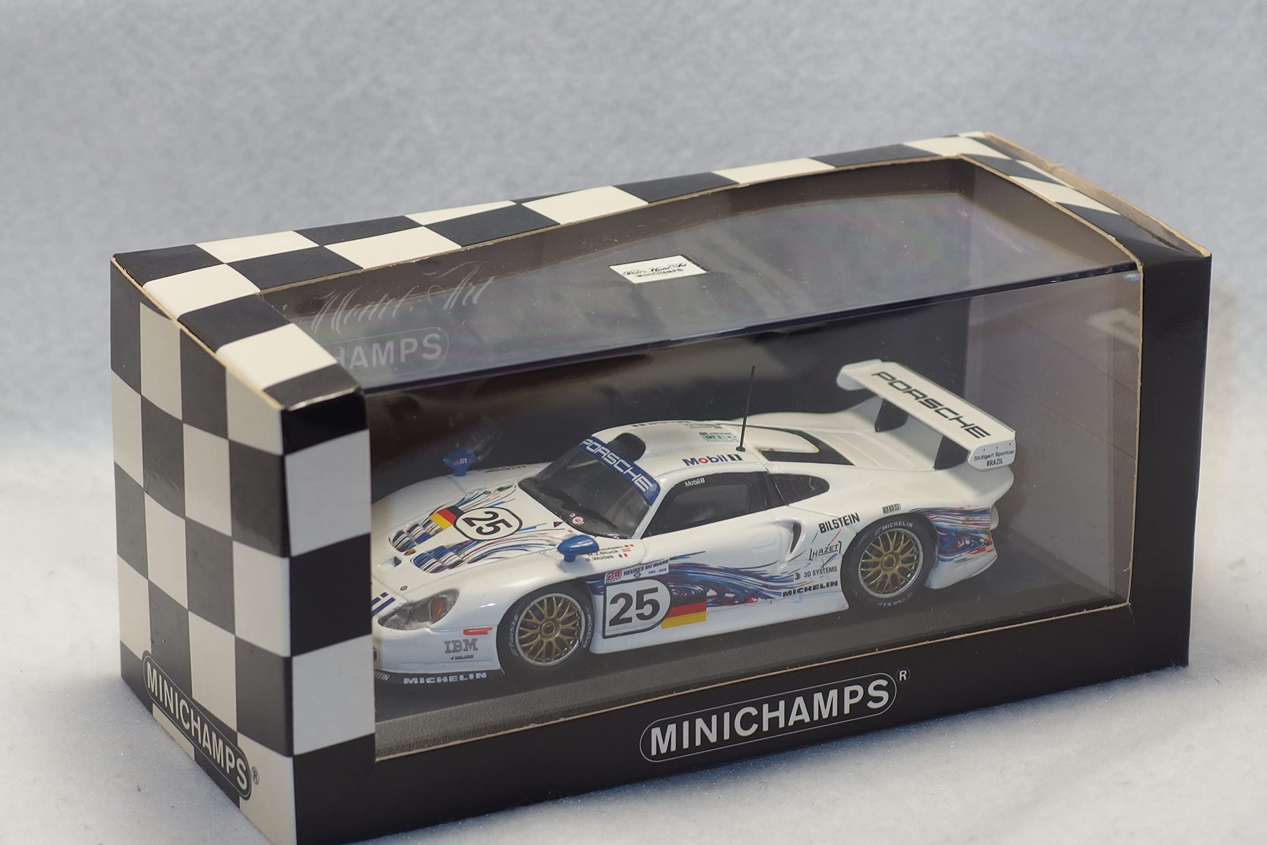 

MINICHAMPS 430976825 Porsche 911 GT1 Ле-Ман 1997 AG 4012138024274 PMA 1/43 #25