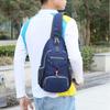 Mans Casual Daypacks Travel Chest Pocket Shoulder Backpacks Nylon Crossbody Bag