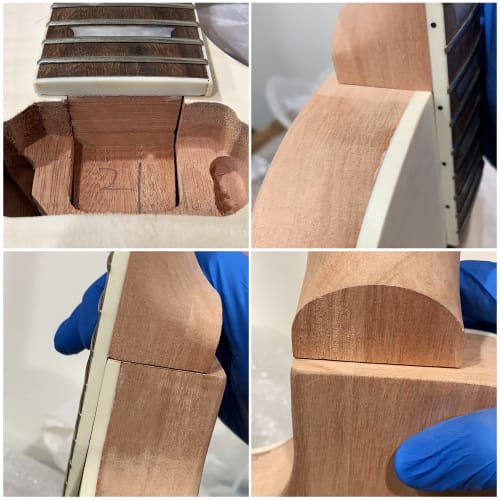 MUSOO Project Electric Guitar Builder Kit DIY with All Accessories, Natural