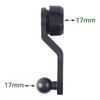 1Pcs 360 Degree Rotating Extender Arm 17Mm Ball Head Extension Rod Adapter For Car Air Vent Dashboard Phone Holder Gps Support