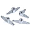 Rc Boat Alloy Rudder Steering Arm With 4/5/6mm Shaft Hole L Shaped Arm Straight Arm Boat Spare Parts