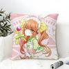 Cartoon Anime My dress up darling Movie Sticky Pillow Case linen pillow case sofa home decor cushion cover cushion cove