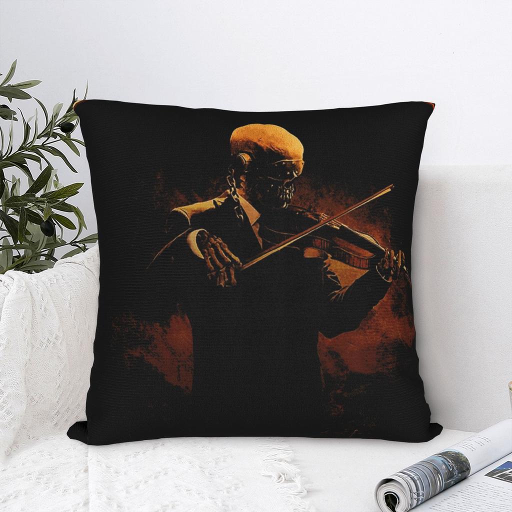 Pillow Cover Megadeths Band MegaRock City Violin Playing Morden Pillow Case For Couch Sofa Bedroom Pillowcases