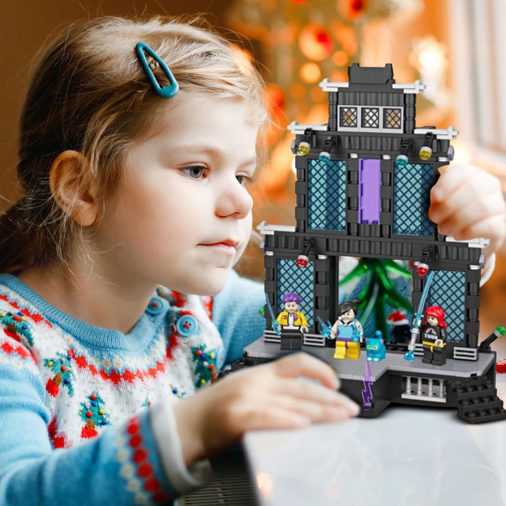 Anime Peripherie Trendy Baustein, Kinderpuzzle Puzzle Puzzle Baumodell Spielzeug