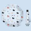Automatic three-fold umbrella cartoon digital folding umbrella vinyl anti-ultraviolet sunscreen sun umbrella
