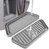 Reusable Kitchen Fridge Accessories Refrigerator Anti Splash & Overflow Drainage Mat Silicone Refrigerator Drip Catcher Tray