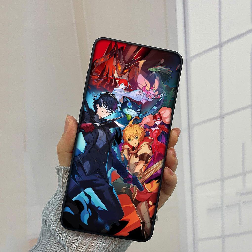 

P5s P-Personas 5 Game Soft Silicone Cover for Samsung Galaxy A10 A20 A53 A30 A31 A32 A50 A51 A52 A12 A33 Casing Phone Case Samsung A31