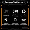 T29 3 in 1 Magnetic Wireless Charger 15W Fast Charging Station For iPhone/AirPods/Watch