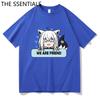 Hololive VTuber T-skjorte Unisex Harajuku tegneserie-grafikk-t-skjorter Unisex-tilfeldig bomullst-skjorte Herre Anime Kawaii Shirakami Fubuki T-skjorte