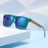 Retro Anti-Uv Bamboo Sunglasses Men'S Trendy Sunglasses Fashion Sunglasses 3052