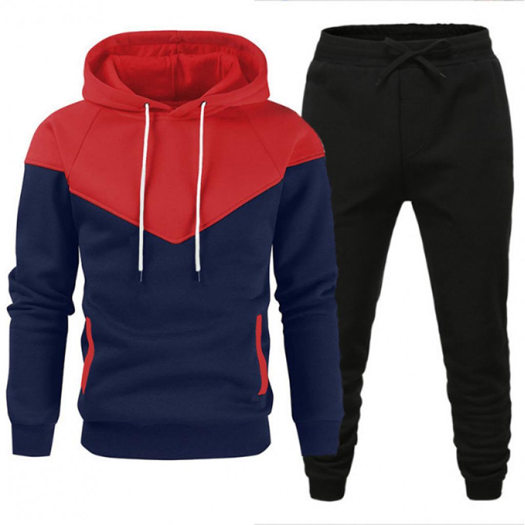 Men's Fall/Winter Hooded Sports Set