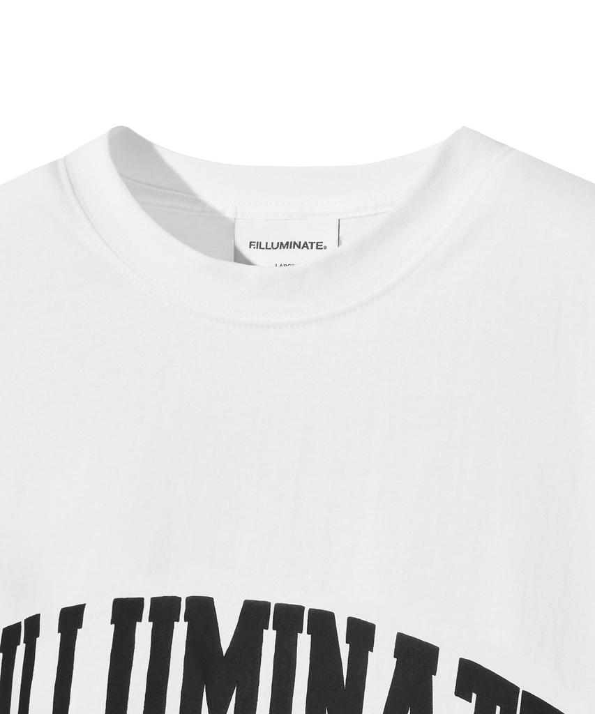FILLUMINATE Essential Arch Logo T-Shirt - White