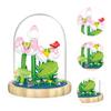 Excellent Flowers Building Toys Smooth Surface Bonsai Flower Block Set