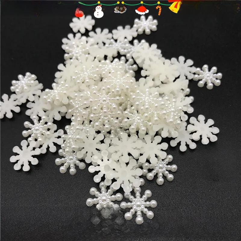 "Handmade Pearl & Bow Snowflake and Star Ornaments - DIY Christmas Decorations"