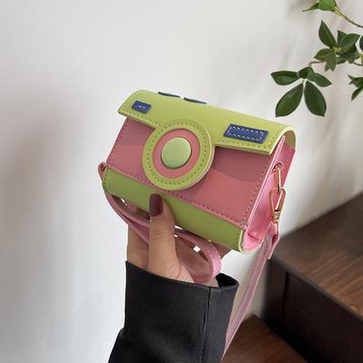 Cute Camera Small Bag 2025 New Japanese Cartoon Girl Foreign Style Versatile Shoulder Bag Crossbody Small Square Bag Tide