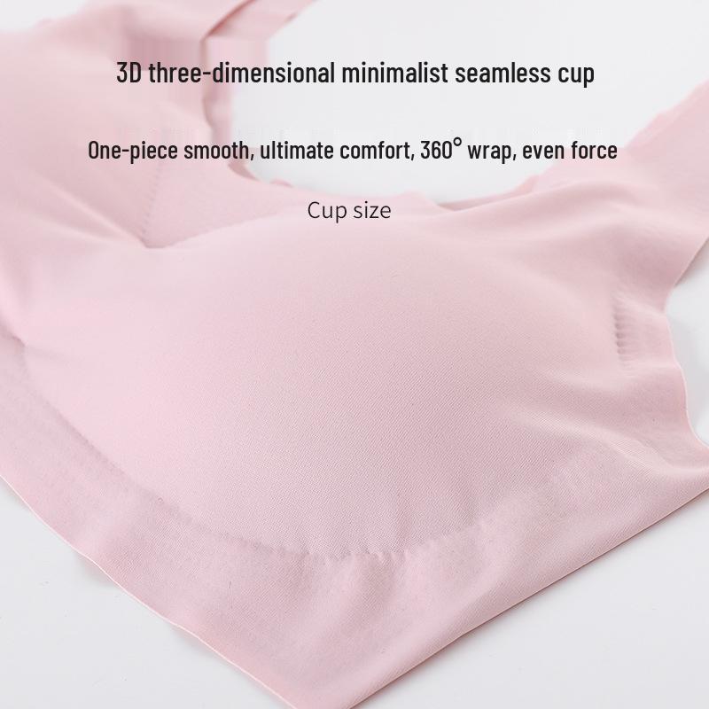 Shangpin Anxin Seamless Wireless Plus Size Sleep Sports Bra