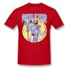 SKELETOR T-shirt SKELETOR T-shirt Korte Mouw Grappig T-shirt Grafisch Mannen Strand Katoenen T-shirt Jongens Punk Designer Streetwear