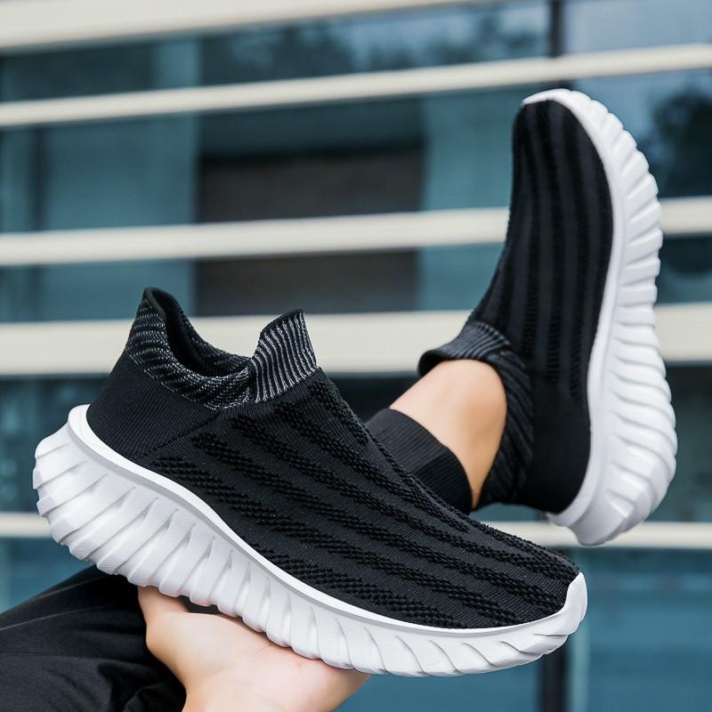 Fashion Sneakers Men New Breathable Lightweight Comfortable Men'S Sneaker Casual Shoes Black Male Sneakers Mens Shoes