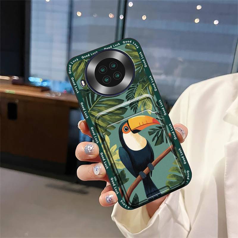 Soft case TPU Phone Case For Cubot Note20 Shockproof Card bag Cute Back Cover Dirt-resistant Full wrap protective Cover