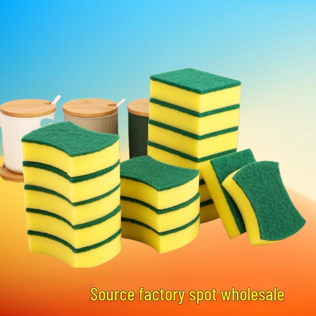 Magic Nano Dishwashing Sponge & Scouring Pad - Ultimate Kitchen Cleaning Tool