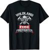 Vigile del Fuoco di Incendi Boschivi - Vigile del Fuoco ( Davanti ) T-shirt classica