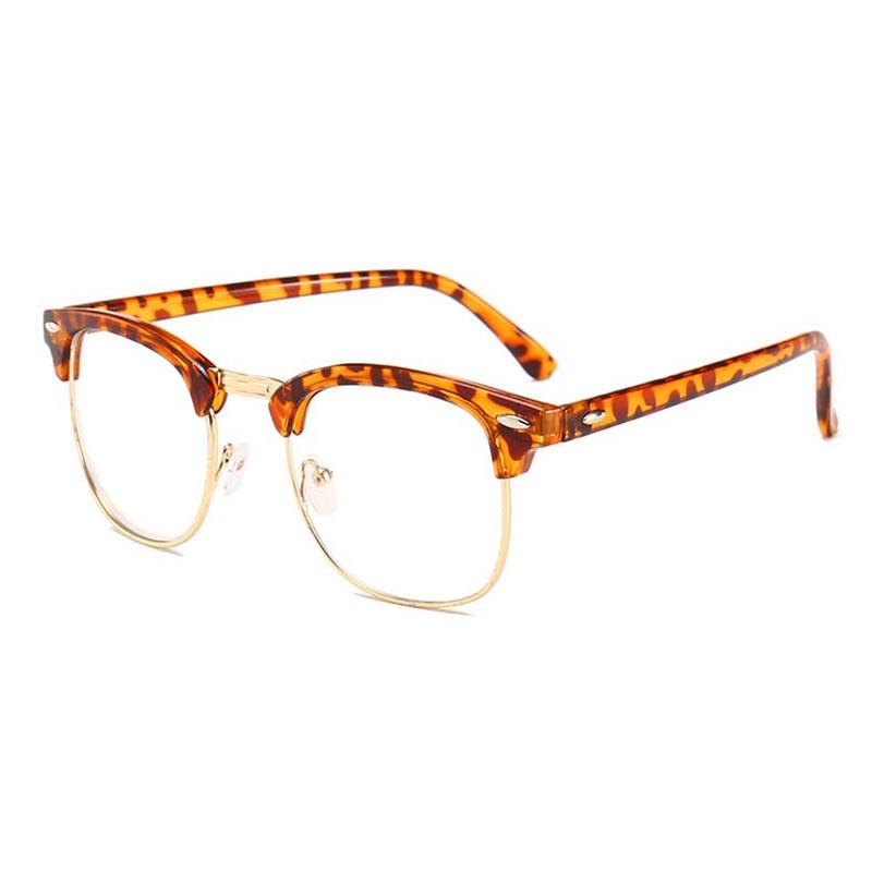 Men Retro Anti Blue Light Glasses for Computer Reading Gaming UV Protection Stylish Eyewear