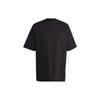 T Shirts Men's Jet Black Crew Neck Moderate Straight Fit IC4104