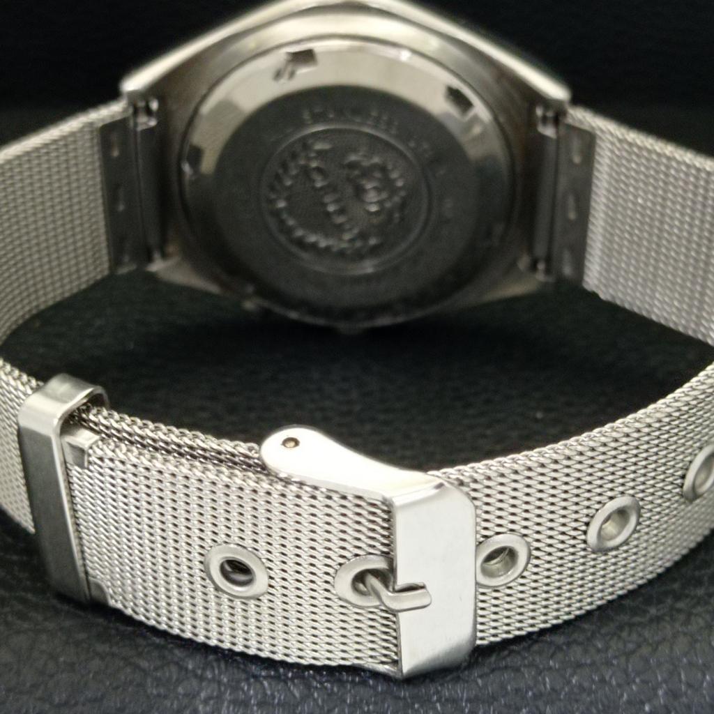 VINTAGE ORIENT AUTOMATIC 48741 JAPAN MENS WHITE COLOR DIAL WATCH a500732-5 R154-a500732