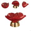 Decorative Pedestal Bowl Dish Holder Dessert Display Stand Decor Fruit Basket Serving Tray for