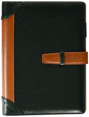 Greeful Greeful System Notebook M Dark Green Camel 641973