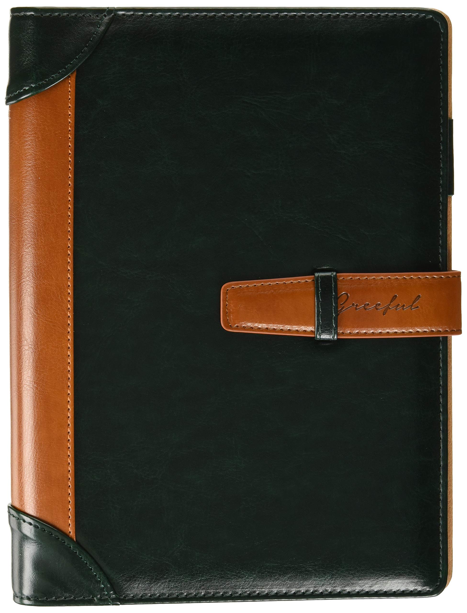 

greeful greeful system notebook m dark green camel 641973