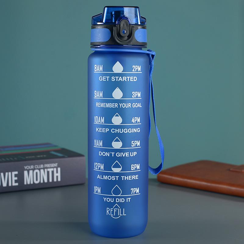 Gradient Color Ribbon Tea Infuser Space Cup with Pop-Up Lid - Large Capacity, Portable, Outdoor Fitness Sports Cup