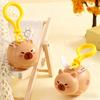 Kapibara Flying Capybara Keychain Kawaii Pull String Capibara Keyring  Couple