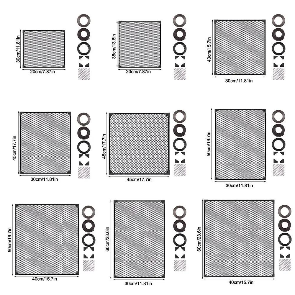 Sturdy Magnetic Fish Tank Lid Cover DIY Easy Installation Fish Tank Mesh Lid Cover Aquarium Anti-jump Net Fish Tank